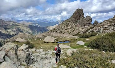 LiDAR Identification of Mountain Peaks in Corsica, France