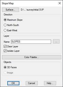 Draw Slope Map