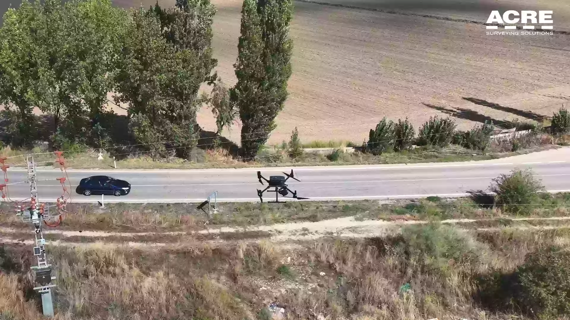 ACRE lidera un proyecto estratégico de carreteras con datos LiDAR obtenidos con Dron DJI y procesados con TcpPointCloud Editor