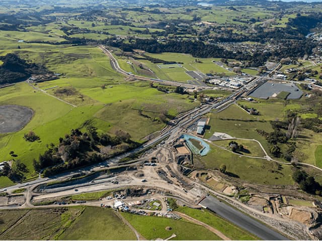 Extensión de la Autopista de Pūhoi a Warkworth en Nueva Zelanda