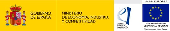 Gobierno de España — Ministerio de Economía, Industria y Competitividad — Unión Europea FEDER
