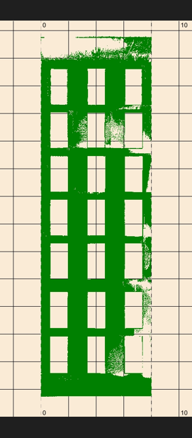 Aplitop Tcp PointCloud Editor, elevator profile