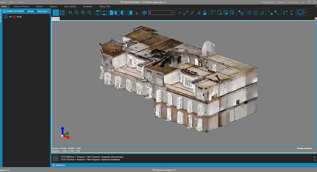 Travaux de numérisation 3D à Madrid