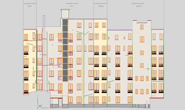 Travaux de numérisation 3D à Madrid