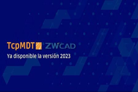 Nueva versión de TcpMDT para ZWCAD 2023