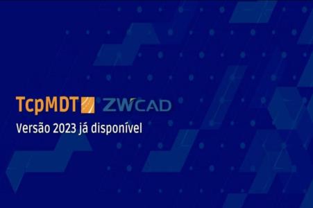Nova versão do TcpMDT para o ZWCAD 2023
